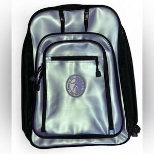 Vintage American Doll All In One Doll Carrier Travel Backpack Vinyl iridescent